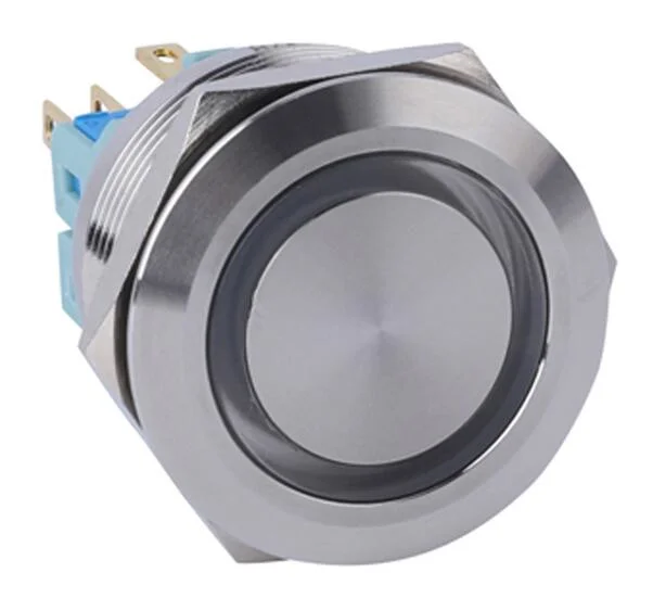 16mm Waterproof Metal Push Button Switch Round Illuminated Switch